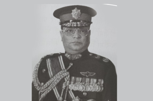 रहेनन् पूर्वप्रधानसेनापति थापा