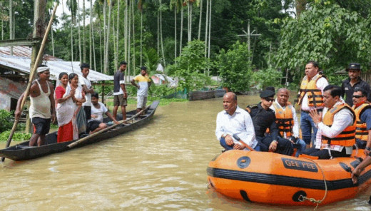 भारतको आसाममा बाढीबाट २३ लाख मानिस प्रभावित