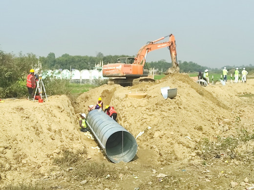 जीर्ण बनेको देशकै पुरानो चन्द्र नहर पुनःनिर्माण हुँदै