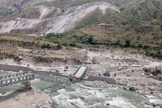 भेरी नदीमा बेलिब्रिज भाँचिदा चारको मृत्यु, चार घाइते