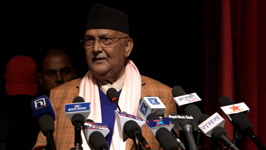 मैले ड्याङड्याङ मिसाइल हान्दिने हो : ओली