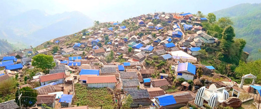 लमजुङको पर्यटकीय सिउरुङ गाउँ