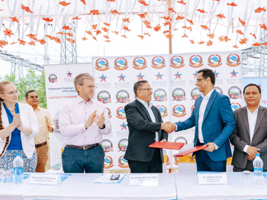 एमसीए–नेपालद्वारा सबस्टेशन निर्माणसम्बन्धी सम्झौतामा हस्ताक्षर