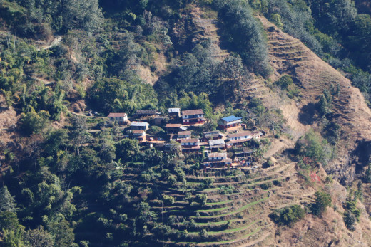 बालबालिका र बूढापाकाले धानेको रायडाँडा गाउँ