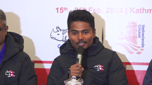 नामिबिया र नेदरल्याण्ड्सविरुद्ध राम्रो प्रदर्शन गर्छौँ : कप्तान पौडेल