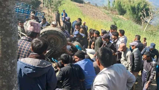 अछाममा ट्र्याक्टर दुर्घटना हुँदा ५ जनाको मृत्यु