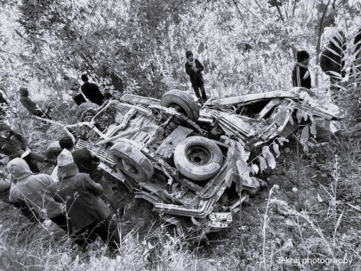 अर्घाखाँचीमा जीप दुर्घटना हुँदा दुई जनाको मृत्यु