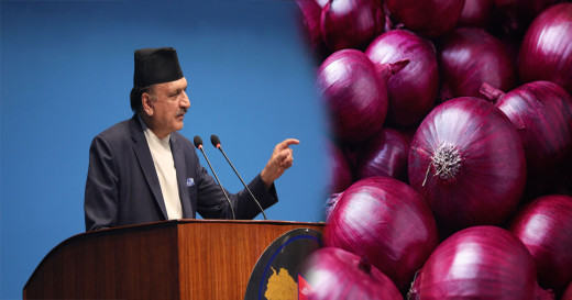 अर्थमन्त्री भन्छन्— नेपाललाई प्याजमा आत्मनिर्भर बनाउन जरुरी छ 