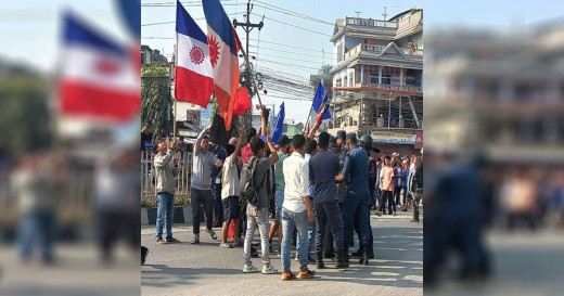 विराटनगरमा पहिचानवादीहरू विहानैदेखि प्रदर्शनमा, केही पक्राउ