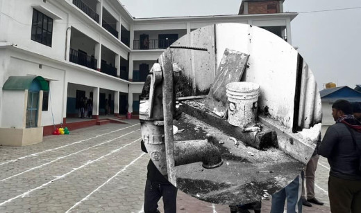 हाइड्रोजन ग्यास सिलिन्डर पड्किँदा झापामा दुई जना घाइते
