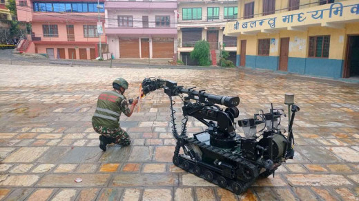 बलम्बुमा फेला परेको शङ्कास्पद वस्तु निष्क्रिय पारियो