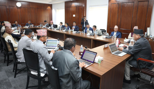 मन्त्रिपरिषद् बैठक सुरु, नीति तथा कार्यक्रमका बारेमा छलफल हुने