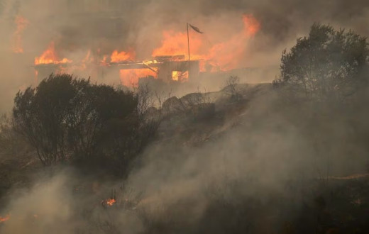 चिलीमा भीषण आगलागी, एक हजार बढी घर जले, ५१ जनाको मृत्यु