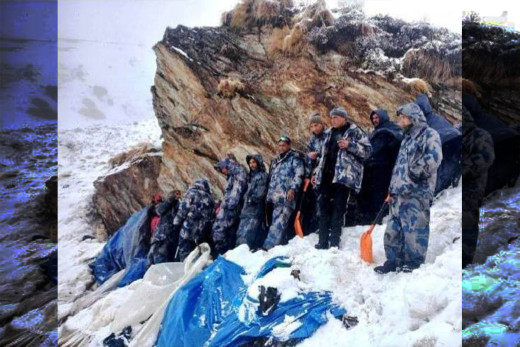 दार्चुला हिम पहिरो : मृतक पुरुषको सनाखत, बेपत्ताको खोजी जारी