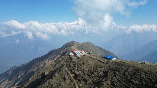 खोपारा र धवलागिरि हिमाल
