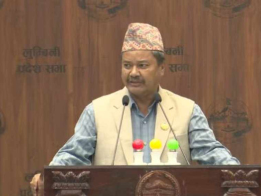 लुम्बिनीको बजेट संघीयता विरोधी भएको कांग्रेसको आरोप, प्रदेश सभा बैठक अवरुद्ध