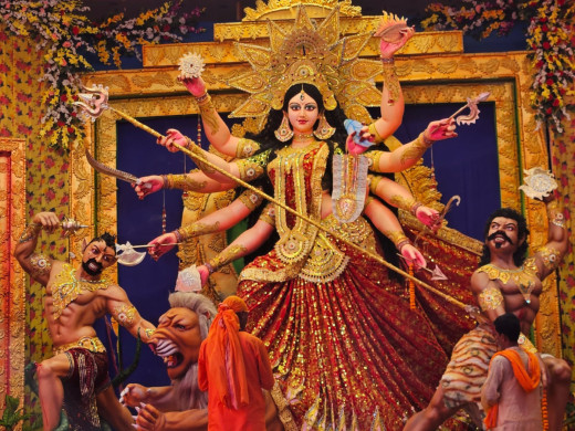 सुरक्षाकर्मी परिचालन गरेर सर्लाहीमा दुर्गा मूर्ति विसर्जन, बाँकेमा सुरक्षा व्यवस्था कडा