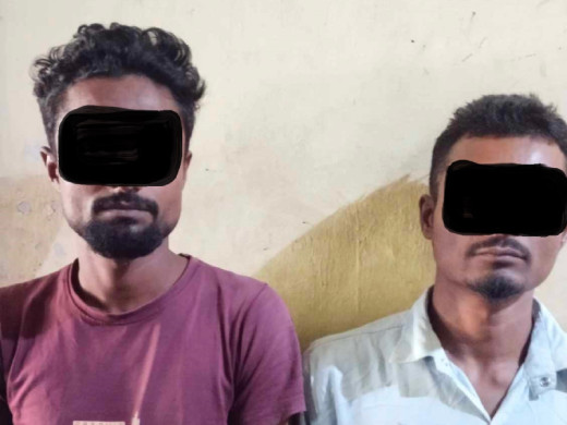 नक्कली नोटसहित २ पक्राउ