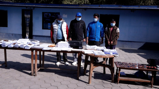 विदेश पठाउने प्रलोभन दिएर नक्कली कागजात बनाउने १० जना पक्राउ