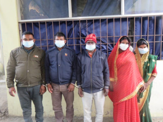 एक सय ४९ किलो गाँजासहित १४ जना पक्राउ