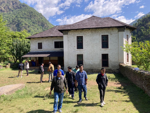 गलकोट दरबार संरक्षण गरिँदै