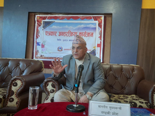 आत्मनिर्भर प्रदेश बनाउने प्रयत्न भइरहेको छ : मुख्यमन्त्री पाण्डे