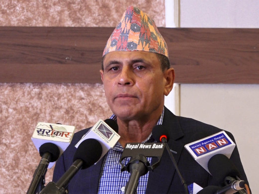 केपी ओलीका कारण एमाले संकटग्रस्त बन्दै छ : घनश्याम भुसाल