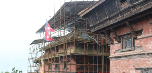 भूकम्पले क्षति पुर्याएको गोरखाको कालिका मन्दिर र रंगमहल जिर्णोद्धार