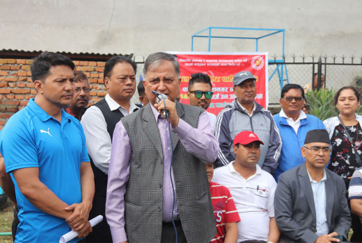 एमाले सदैव जनताको हितमा केन्द्रित रहन्छ : वरिष्ठ उपाध्यक्ष पोखरेल