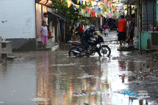 बागमती किनार क्षेत्र डुबानमा