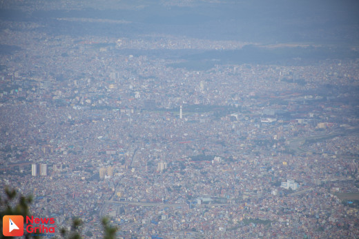 काठमाडौंको वायु अझै अस्वस्थ, अहिले पनि विश्वको तेस्रो बढी प्रदूषित शहर