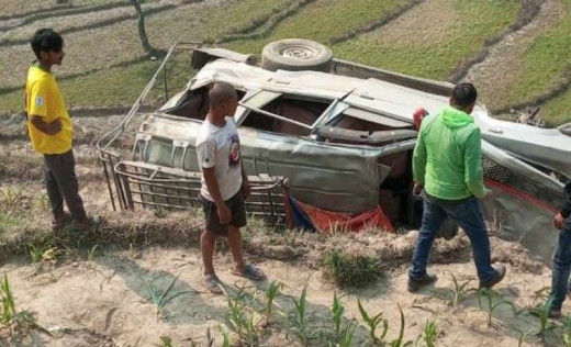 काभ्रेमा जीप दुर्घटना, १० घाइते, तीनको अवस्था गम्भीर