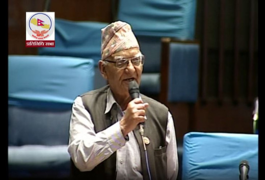 बजेटमाथिको छलफलमा चित्रबहादुर केसी संसद्मै निदाएपछि...