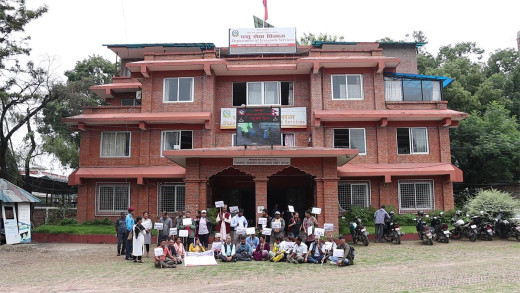 पशु किसानहरू धर्नामा : लम्पी स्किन रोग नियन्त्रण र पीडितलाई तत्काल क्षतिपूर्ति दिन सरकारलाई दबाब