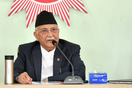 प्रधानमन्त्री पदमा ओलीको नियुक्ति र शपथ आइतबारमात्रै