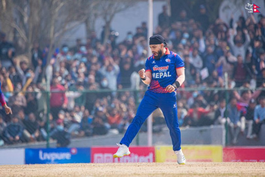 नेपालको कसिलो बलिङले नेदरल्याण्ड्स १३७ रनमै समेटियो