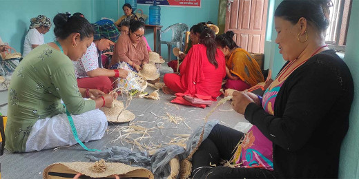 मकैको खोस्टाबाट टोपी र झोला, अन्तर्राष्ट्रिय बजारमा माग