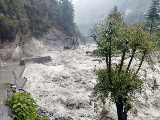 आइतबार यी नदीमा छ बाढीको उच्च जोखिम