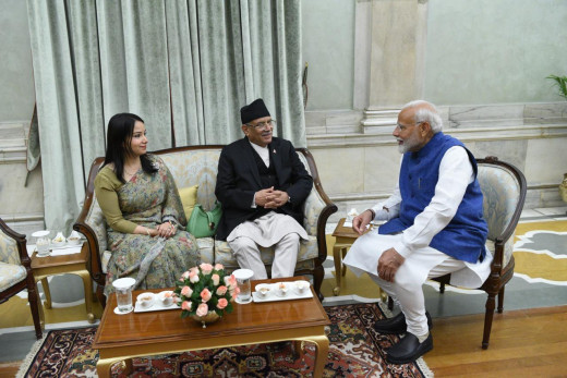 प्रधानमन्त्री प्रचण्ड र भारतका प्रधानमन्त्री मोदीबीच भेटवार्ता, के भयो कुराकानी?