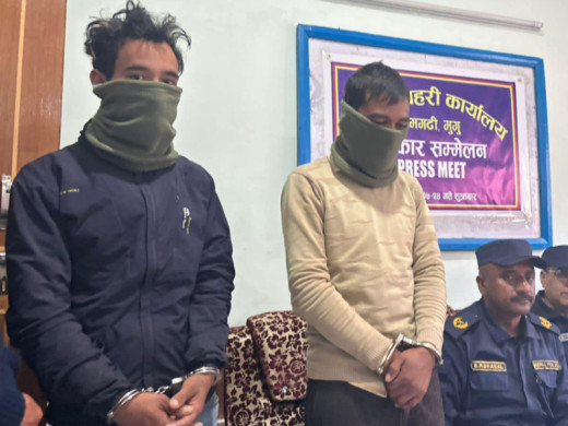 मुगुमा एकै परिवारका ४ जनाको हत्या घटनामा संलग्न दुई जना सार्वजनिक