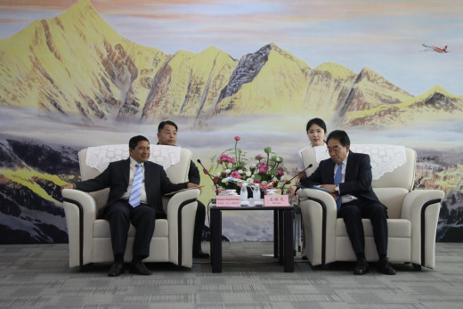 छेन्दुबाट पोखरा र भैरहवामा नियमित उडान गर्न  उपप्रधानमन्त्री श्रेष्ठको आग्रह