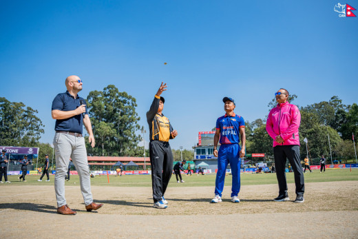 नेपालले मलेसियाविरुद्ध पहिले बलिङ गर्ने
