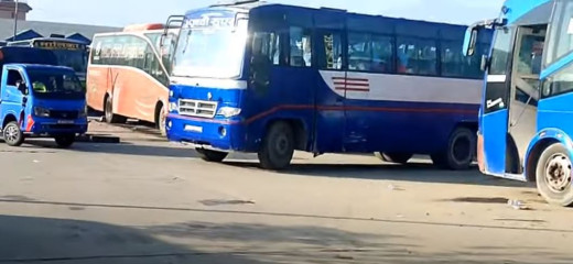 नयाँ बसपार्कमा ५६ काउण्टर थपियो
