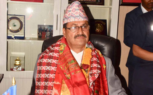 राज्याभिषेक समारोहमा सहभागी हुन परराष्ट्रमन्त्री साउद बेलायत प्रस्थान