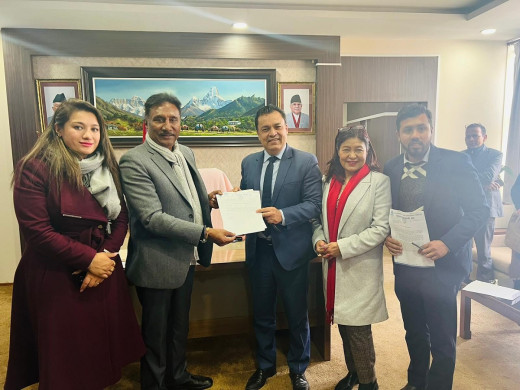 रुसमा हुने मानवतस्करी रोक्न श्रममन्त्री भण्डारीको ध्यानाकर्षण 