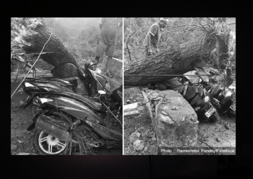 रुखले किच्दा स्कुटरमा सवार युवकको मृत्यु