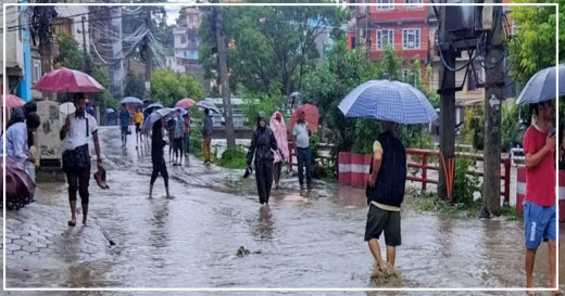 यी प्रदेशमा आज पनि वर्षा