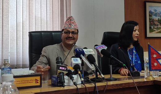 भारत भ्रमणमा रक्सौल—वीरगन्ज—सिमरा नाकाको वैकल्पिक सम्भाव्यताबारे छलफल हुन्छ : परराष्ट्रमन्त्री साउद