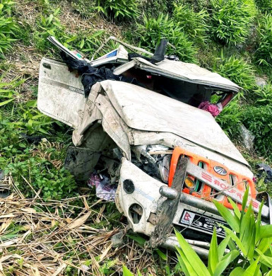 मोरङमा भ्यान दुर्घटनाः दुईको मृत्यु