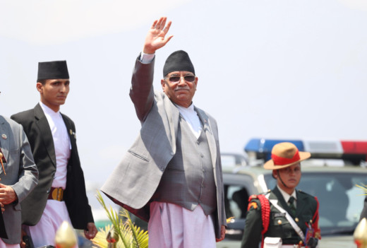 मोदीको शपथ समारोहमा सहभागी हुन प्रधानमन्त्री प्रचण्ड भारत प्रस्थान